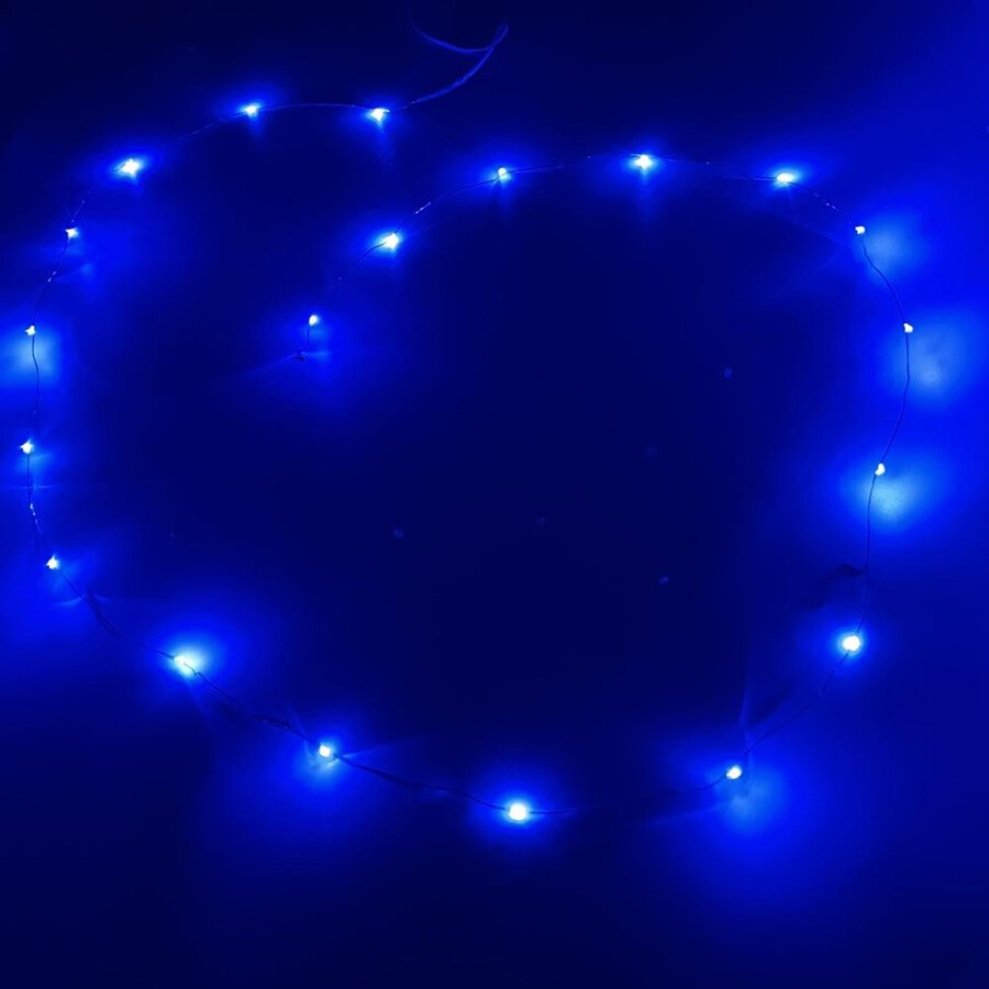 blaue fahrrad-radlichter 2 stück ohne batterie